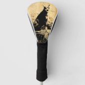  foto Doberman Pinscher Golfheadcover (Voorkant)