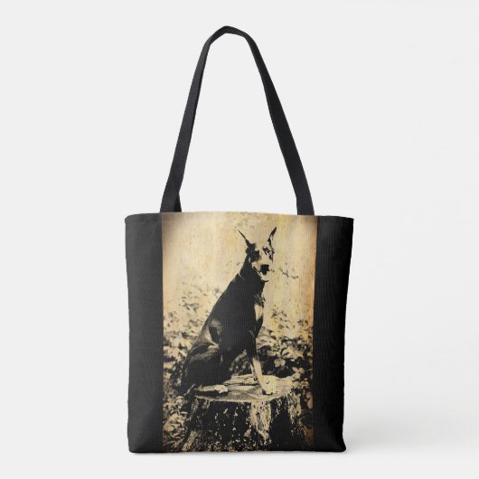 foto Doberman Pinscher Tote Bag (Achterkant)