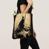  foto Doberman Pinscher Tote Bag (Dichtbij)