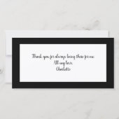 Foto Dochter Quote Vaderdag Kaart (Achterkant)