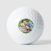 Foto Dog Dad Golfballen (Voorkant)
