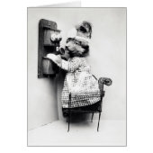  foto - Dog op de telefoon, (Voorkant)