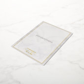 Foto Dolfijn bruiloft uitnodiging Folie Briefkaart (Gedraaid)