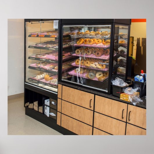Foto Donut Shop Poster (Voorkant)