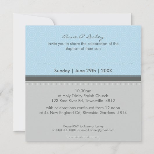 FOTO DOOP NODIGT UIT:: FANTASIERIJK 4SQ KAART (Achterkant)