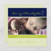 FOTO DOOP NODIGT UIT:: geloof 5SQ Kaart (Voorkant / Achterkant)