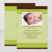 FOTO DOOP NODIGT UIT:: zacht gespot 4P Kaart (Voorkant / Achterkant)