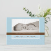 FOTO DOOP UITNODIGEN :: lieflijk gezegd 4L Kaart (Staand voorkant)