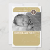 FOTO DOOP UITNODIGING:: hartvlek 6P Kaart (Voorkant)