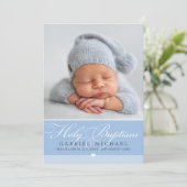 FOTO DOOPUITNODIGING :: prachtig type 5 Kaart (Staand voorkant)