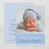 FOTO DOOPUITNODIGING :: prachtig type 5 Kaart (Voorkant / Achterkant)