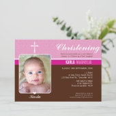 FOTO DOOPUITNODIGING:: vrede 3 L Kaart (Staand voorkant)