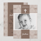 FOTO DOOPUITNODIGINGEN :: 4P KAART (Voorkant / Achterkant)