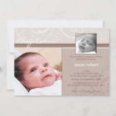 FOTO DOOPUITNODIGINGEN:: liefdadigheid 1L Kaart (Voorkant)