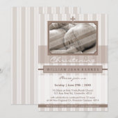 FOTO DOOPUITNODIGINGEN:: stijlvol 1P Kaart (Voorkant / Achterkant)