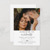 Foto Double Memorial Funeral Prayer Kaart (Voorkant / Achterkant)