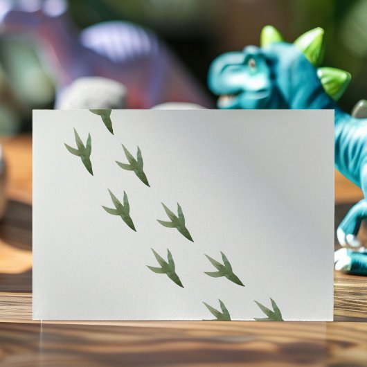 Foto Drie-Rex Dinosaurus Verjaardag Uitnodiging