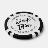 Foto Drink Token Wedding (Enkel)