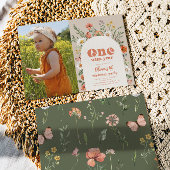 Foto Een Wild Jaar Verjaardag Uitnodiging