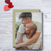 Foto Eenvoudig De datum van de bruiloft opslaan