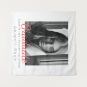 Foto Eenvoudig Moderne Minimalistische Afstuderen Wandkleed (Voorkant (horizontaal))