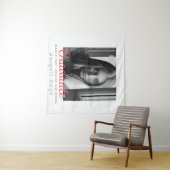 Foto Eenvoudig Moderne Minimalistische Afstuderen Wandkleed (In Situ (horizontaal))