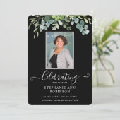 Foto Eenvoudige Orde van Service Zwart Programma Programmakaart (Staand voorkant)