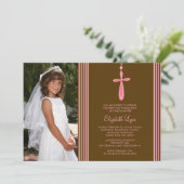 Foto eerste communiqué Uitnodiging Roze Kruis (Staand voorkant)