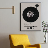 Foto eerste dansmuziek poster