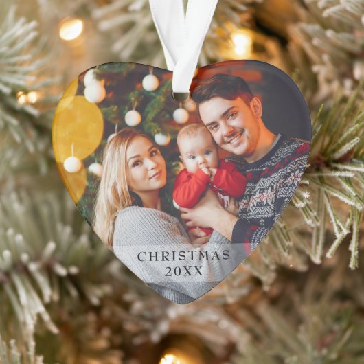 Foto eerste kerst sneeuwvlokken ornament (Boom)