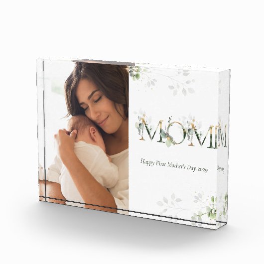 Foto eerste Moederdag botanische letters (Rechts)