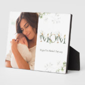 Foto eerste Moederdag botanische letters Fotoplaat (Zijkant)