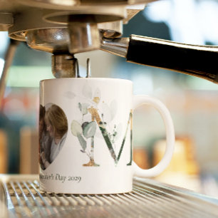 Foto eerste Moederdag botanische letters Koffiemok