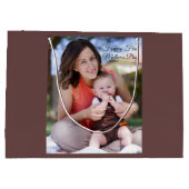 Foto eerste moederdag groot cadeauzakje (Achterkant)