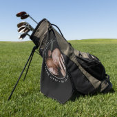 Foto eerste Vaderdag Golfhanddoek (Groen)