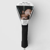 Foto eerste Vaderdag Golfheadcover (Voorkant)