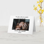 Foto eerste Vaderdag Kaart (Gele Bloem)