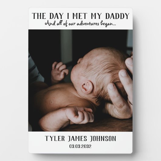 Foto eerste Vaderdag Keepomwille Fotoplaat (voorkant)