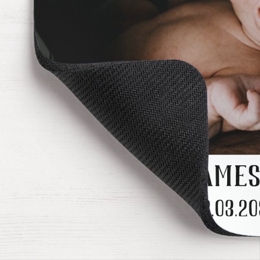 Foto eerste Vaderdag Muismat (Hoek)