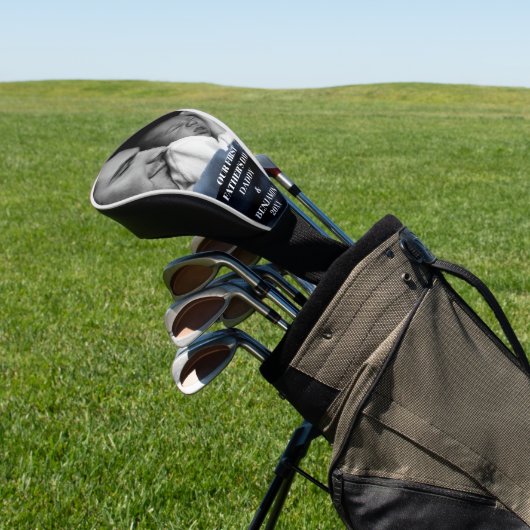 Foto eerste Vaderdag personaliseren Golfheadcover (Insitu)