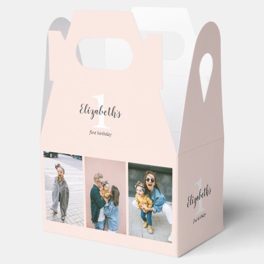 Foto eerste verjaardag bedankdoosjes (Geopend)