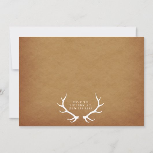 Foto eerste verjaardagsfeestje Wilde Eén Beer Kaart (Achterkant)