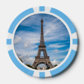 Foto Eiffeltoren Poker Chips (Voorkant)