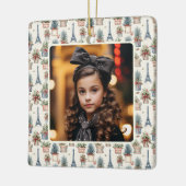 Foto Eiffeltoren Topiaries Paris Christmas Keramisch Ornament (Links)