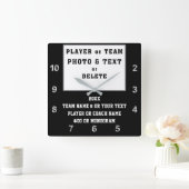 Foto, Eind van Seizoensgeschenken, Zwart wit, Alle Vierkante Klok (Huis)