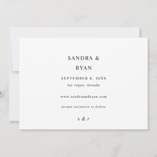 Foto Ele Chic 5 Multi Save the Date (Achterkant)