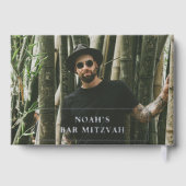 Foto Elegant Bar Mitswa Gastenboek (Achterkant)