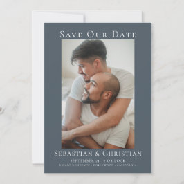 Foto Elegant Bewaar de datum Bruiloft