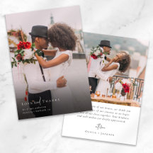 Foto Elegant Chic Script Wedding