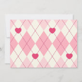 Foto Elegant Coquette Roze strik Afstuderen Aankondiging (Achterkant)